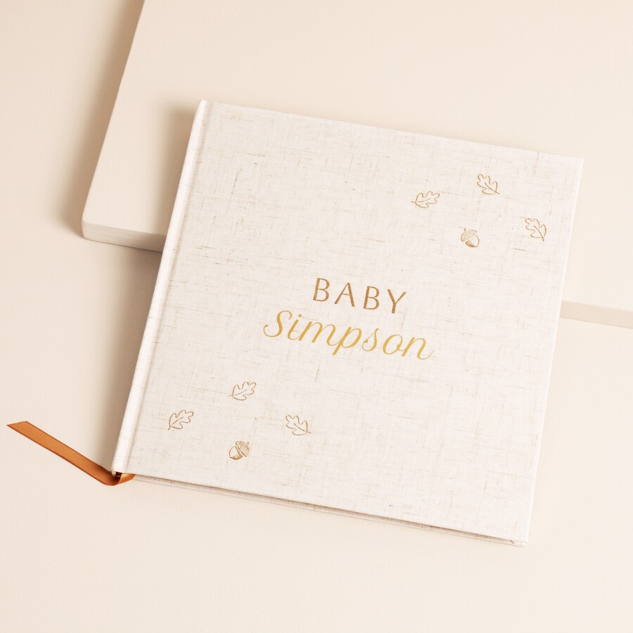 A Personalised Baby Book is the Perfect Newborn Baby Shower Gift When you Don't Know What to Gift