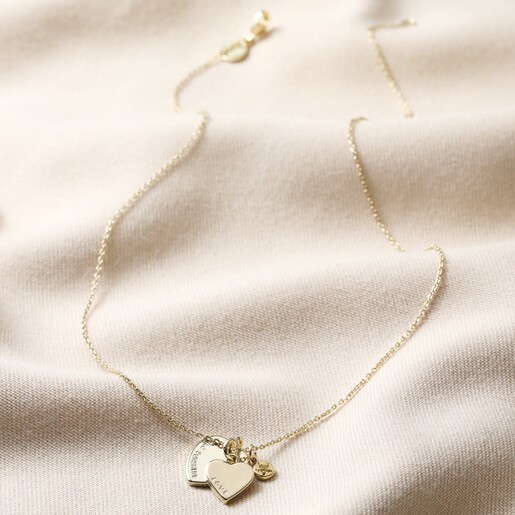 Six Custom Birthstones Necklace For Family
