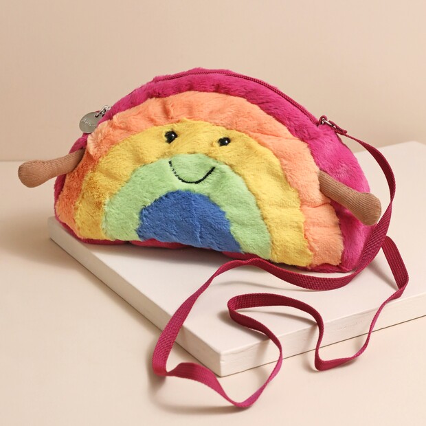 Rainbow Raffia Bag – Sahara