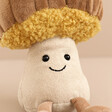 Close Up of Jellycat Amuseable Toadstool Soft Toy