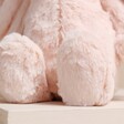 Close Up of Jellycat Medium Bashful Blush Bunny Soft Toy Feet