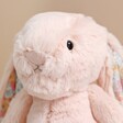 Close Up of Jellycat Medium Blossom Blush Bunny Soft Toy