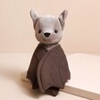 Jellycat Wrapabat Brown Soft Toy with wings wrapped around body