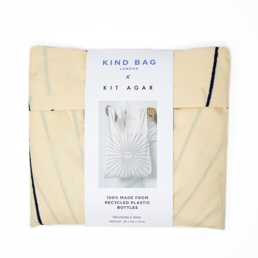Kind Bag Sunbeam Reusable Shopping Bag against white background