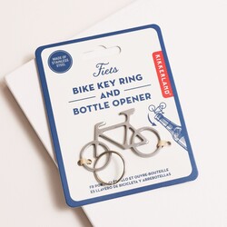 Stainless Steel Bike Keyring and Bottle Opener