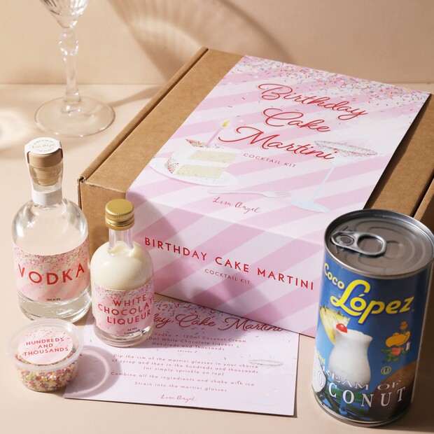 Birthday Cake Martini Cocktail Kit Birthday Cake Martini Cocktail Kit