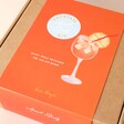 Closed Box of the Aperol Spritz Cocktail Kit