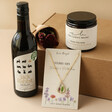 Contents of Build Your Own Mother's Day Gift Hamper on Kraft Gift Box