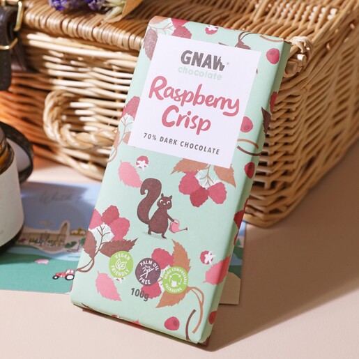 Chocolate in With Love from Norfolk Gift Hamper Out of Packaging