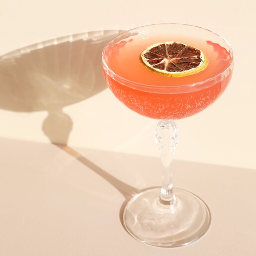 Pornstar Martini Cocktail Kit Served in Martini Glass