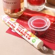 Sweets and Strawberry Garnishes from Personalised Sweetheart Cocktail Kit