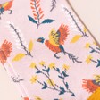 Close Up of Miss Sparrow Bamboo Floral Pheasant Socks Print