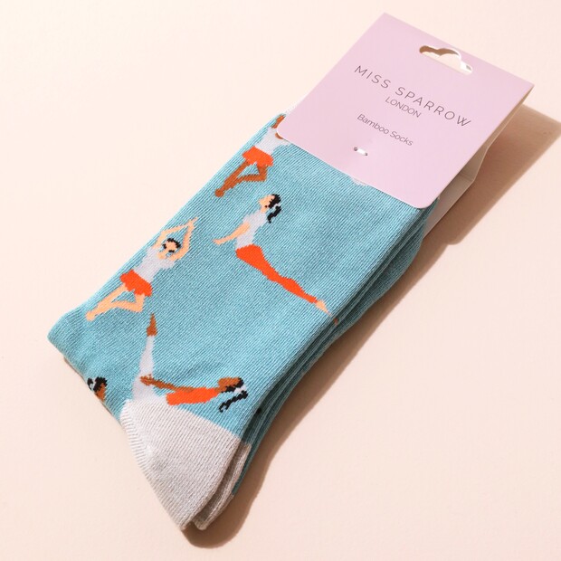 Miss Sparrow Bamboo Yoga Socks Miss Sparrow Bamboo Yoga Socks