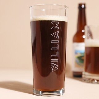 Personalised Bold Name Pint Glass