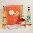 Personalised Aperol Spritz Cocktail Kit with Products Outside with Dad Personalisation