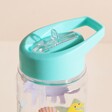 Closed Spout Lid on the Personalised Sass & Belle Roarsome Dinosaurs Water Bottle