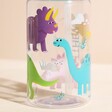 Close Up of Fun Dinos on the Personalised Sass & Belle Roarsome Dinosaurs Water Bottle