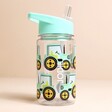Personalised Sass & Belle Children's Tractor Water Bottle against neutral background