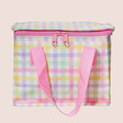 Sass & Belle Danish Pastel Lunch Bag on Pale Pink Background 