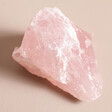 Rose Quartz Crystal Incense Holder on Neutral Background