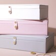 All Colours Available of Large Jewellery Boxes