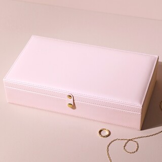 Large Pink Jewellery Box