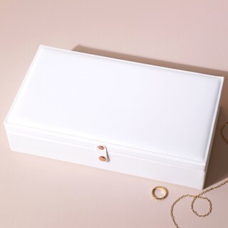 Large White Jewellery Box