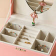 Pink Musical Jewellery Box Filled With Kids Jewellery