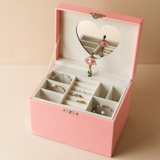 Pink Musical Jewellery Box
