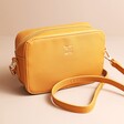 Personalised Constellation Crossbody Bag in yellow on neutral coloured background