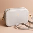Personalised Constellation Crossbody Bag in grey on neutral coloured background