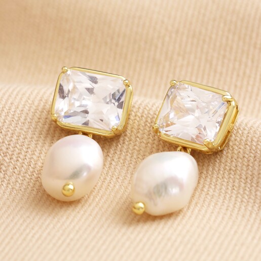 Falak Gems Freshwater Pearl Earrings at Rs 1400/pair in Jaipur | ID:  10870176788