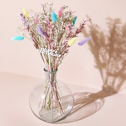 Birthday Colourful Dried Flower Bunch