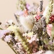 Close Up of Bleached Bunny Tails Amongst Luxury Pastel Dried Flower Bouquet
