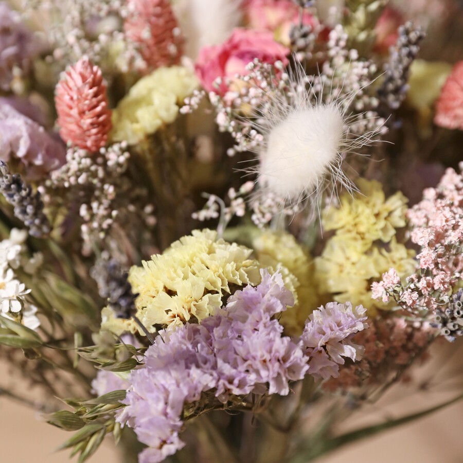 Luxury Pastel Dried Flower Bouquet Lisa Angel
