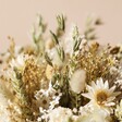 Close Up of Flowers in Natural Dried Flower Bouquet