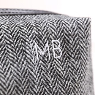 Bowen SAC LUDLOW CUIR HARRIS TWEED