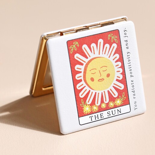 Tarot Card Compact Mirror