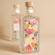 Floral Design on Back of 20cl Floral Happy Easter London Dry Gin