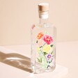 Back of Personalised Floral Name 20cl London Dry Gin
