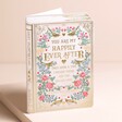 Happily Ever After Valentine's Day Card standing against neutral coloured backdrop
