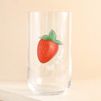 Life is Sweet Strawberry Highball Glass