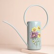 Burgon & Ball Floral Watering Can on a Light Colour Background