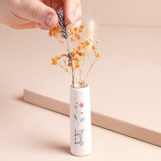Tiny Best Buds Ceramic Bud Vase