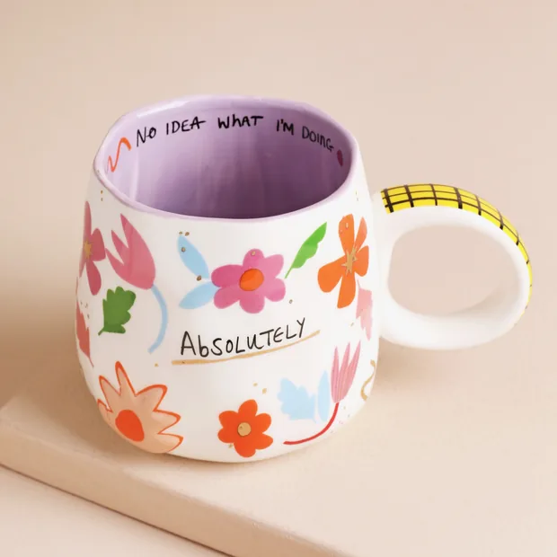 House of Disaster Small Talk 'Absolutely No Idea' Mug House of Disaster Small Talk 'Absolutely No Idea' Mug