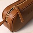 Close Up of Top of Personalised Rectangular Crossbody Bag