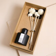 Elä Life Begin No. 1 Pom Pom Flower Diffuser inside of gift box