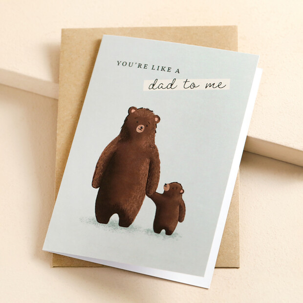 You're Like a Dad to Me Father's Day Card