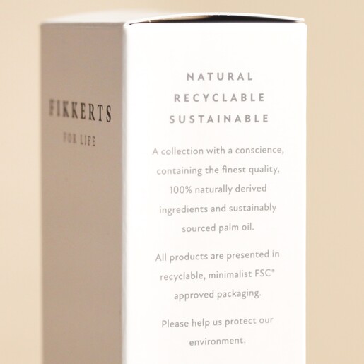Close up of side of Fikkerts For Life Lavender and Geranium Hand Cream