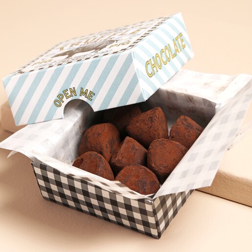 The Chocolate Gift Company The Truffle Hunter Cocoa Dusted Milk Chocolate Truffles
